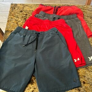 Bundle of 4 large shorts for boys